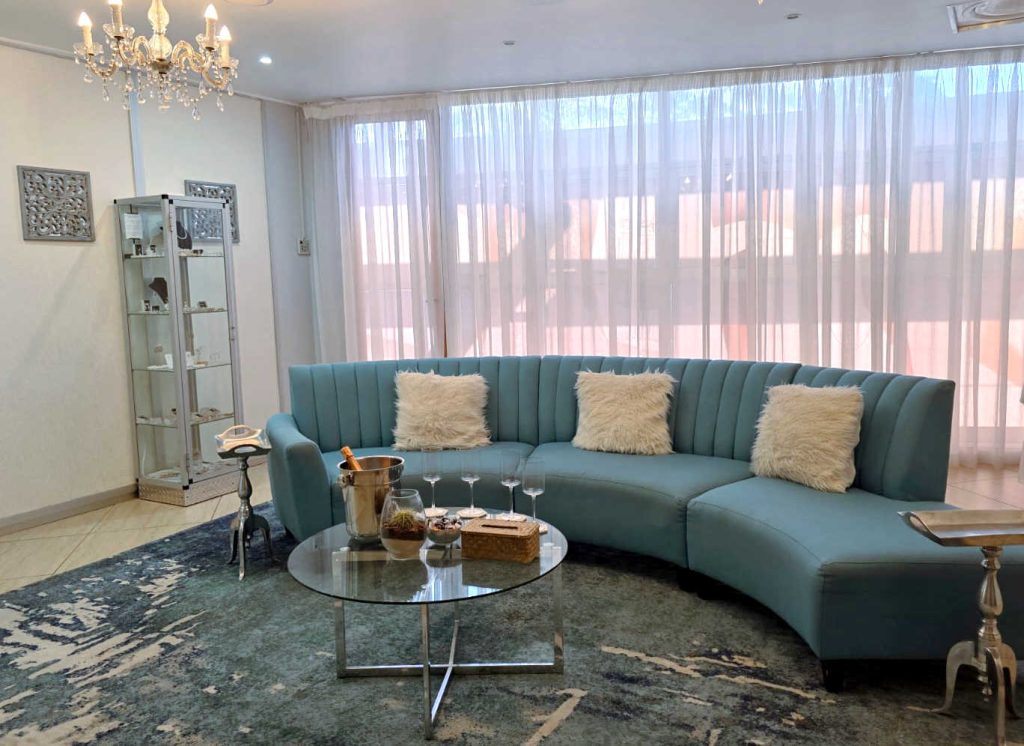 bridal boutique main bridal room